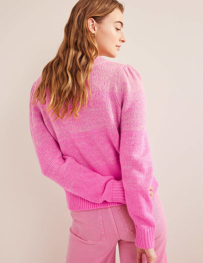 Fluffy Jumper-Pink Ombre-3