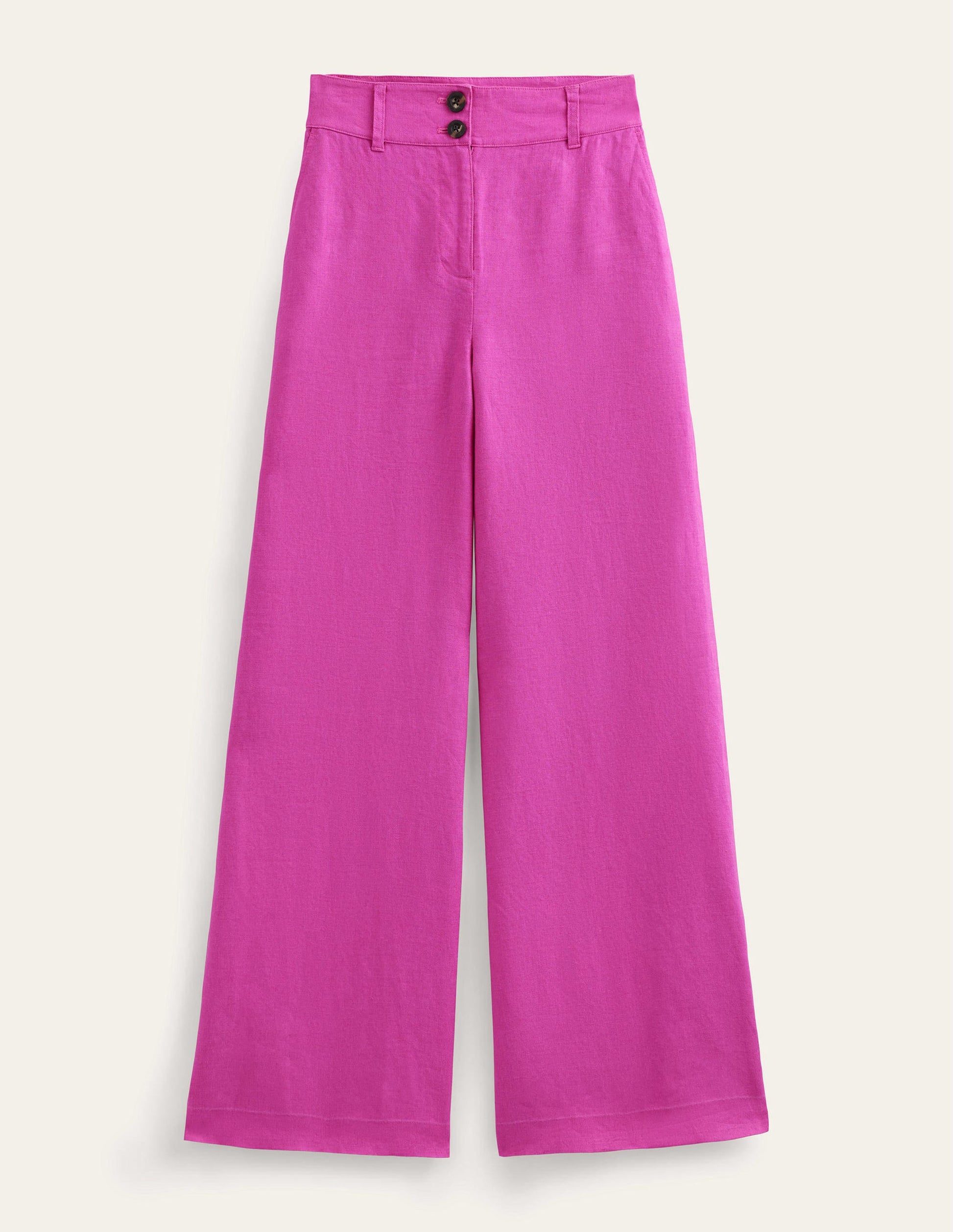 Highbury Linen Trousers-Rose Violet-10