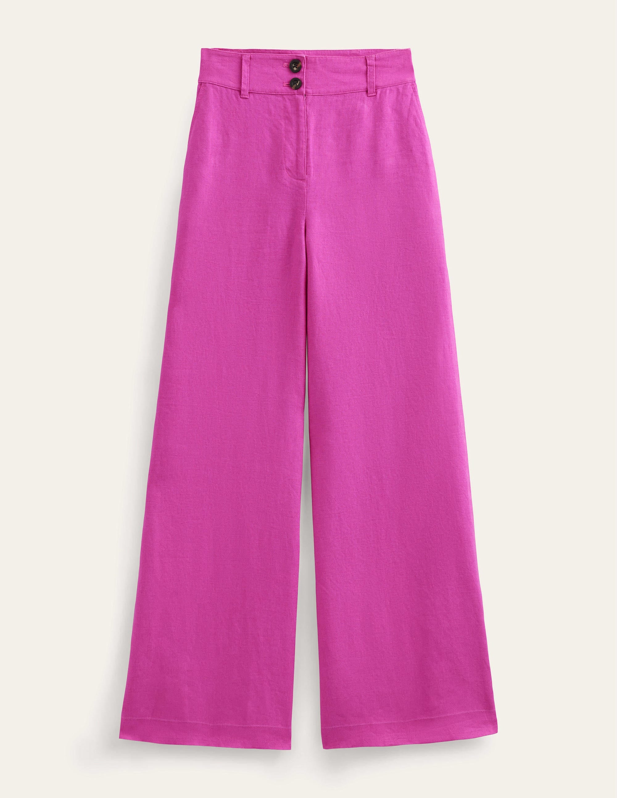 Highbury Linen Trousers-Rose Violet - Image 10