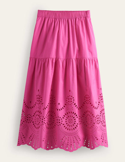 Full Broderie Skirt-Festival Pink-5