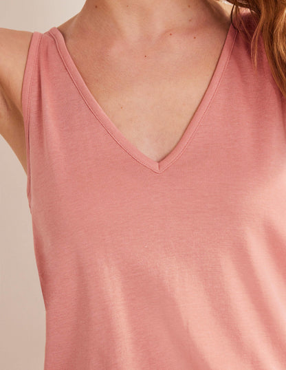 Soft Touch Vest-Pink-2