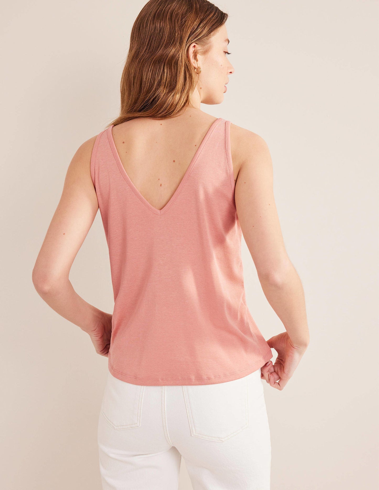 Soft Touch Vest-Pink