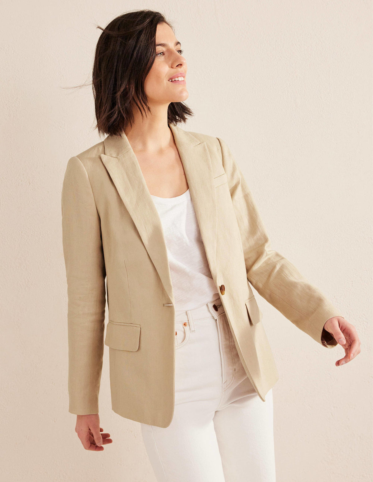 The Cambridge Linen Blazer-Rope - Image 1