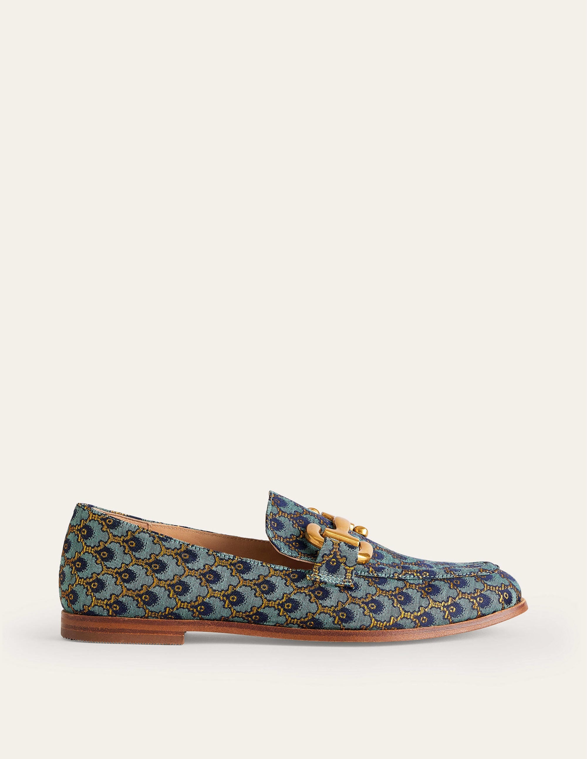 Iris Snaffle Loafers-Jacquard - Image 2