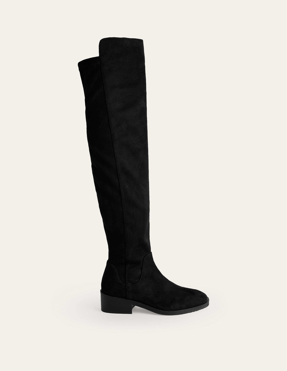 Over-The-Knee Stretch Boots-Black - Image 2