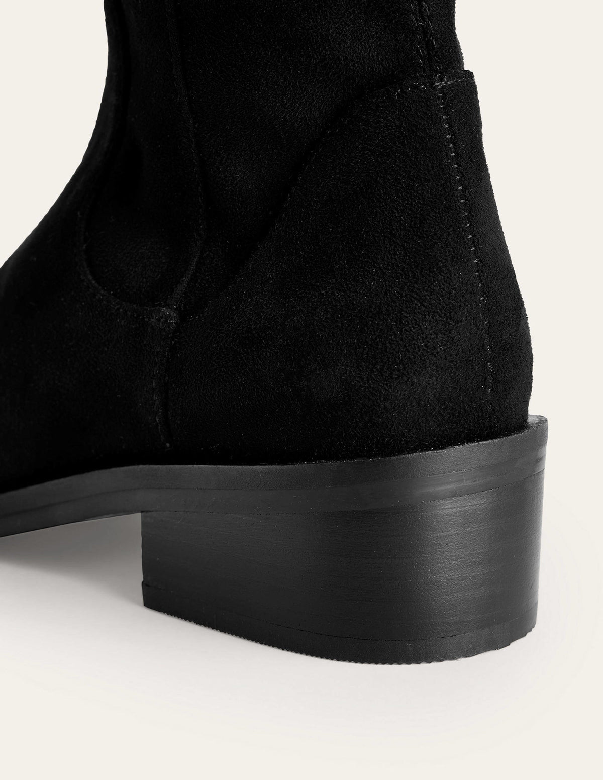 Over-The-Knee Stretch Boots-Black - Image 4