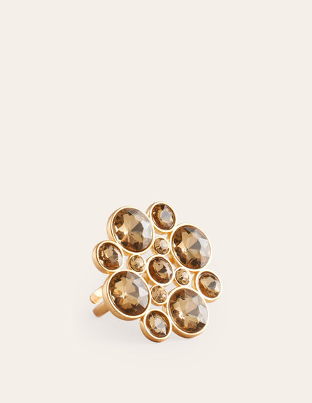 Andrea Jewel-Cluster Ring-Gold