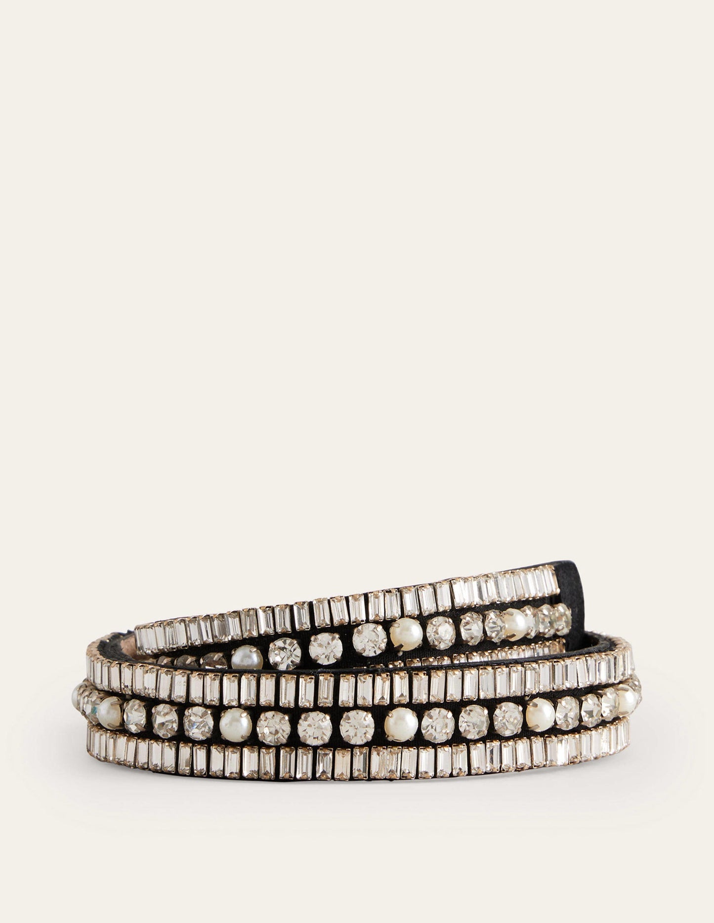 Embellished Waist Belt-Black