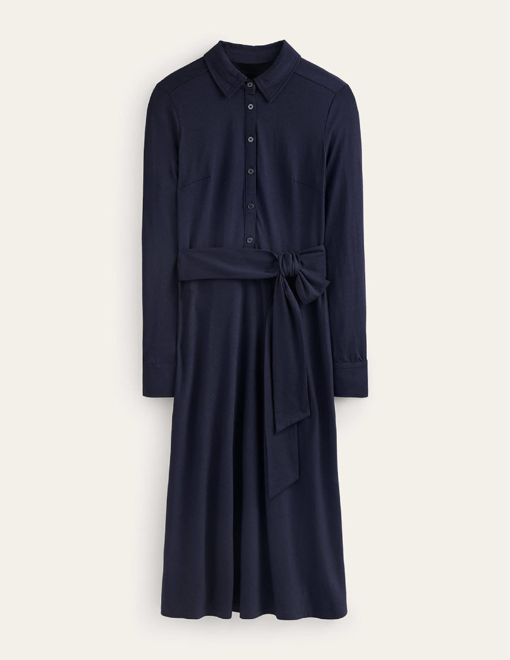 Laura Jersey Midi Shress-Navy - Image 5