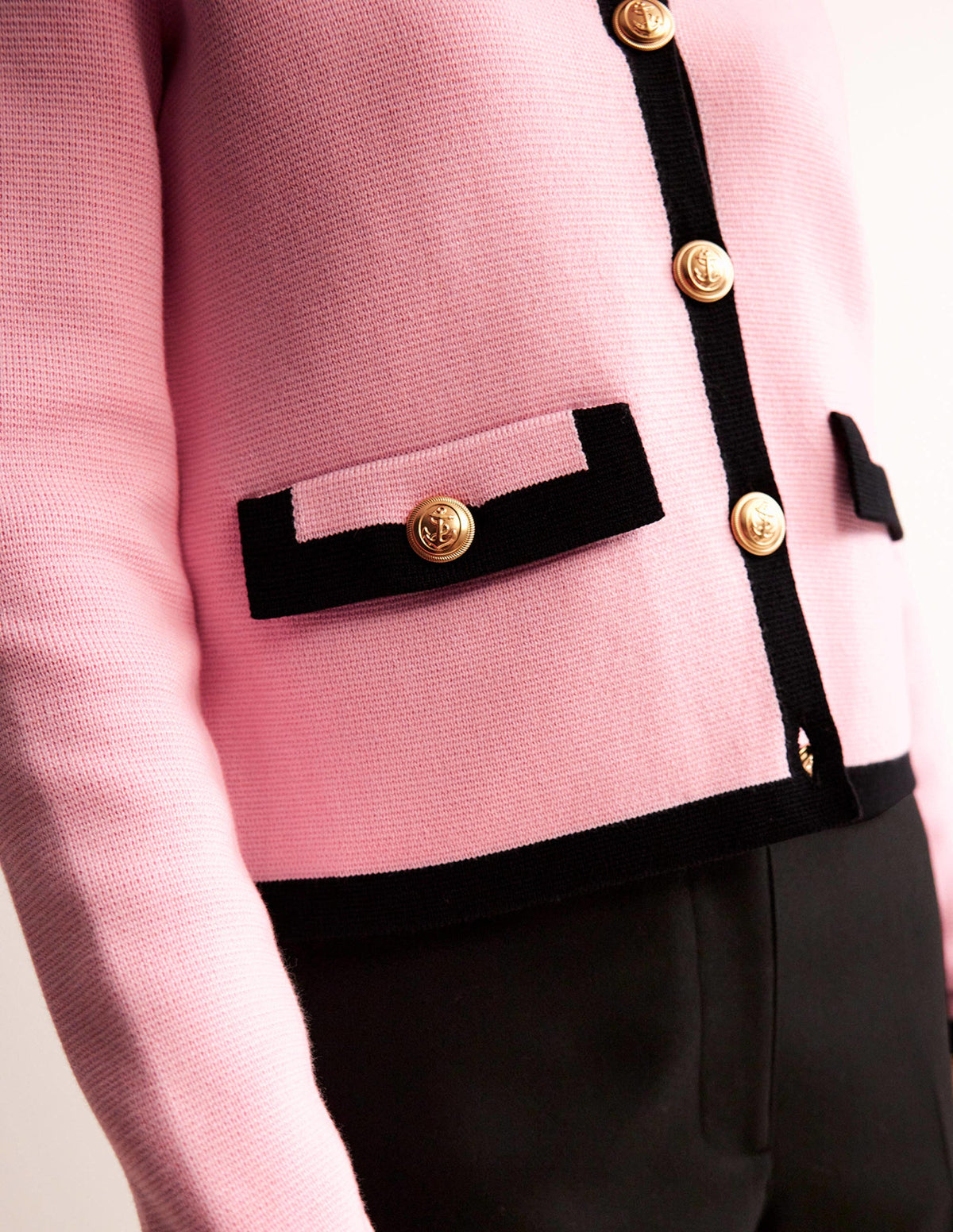 Holly Knitted Jacket-Spring Blossom Pink - Image 3