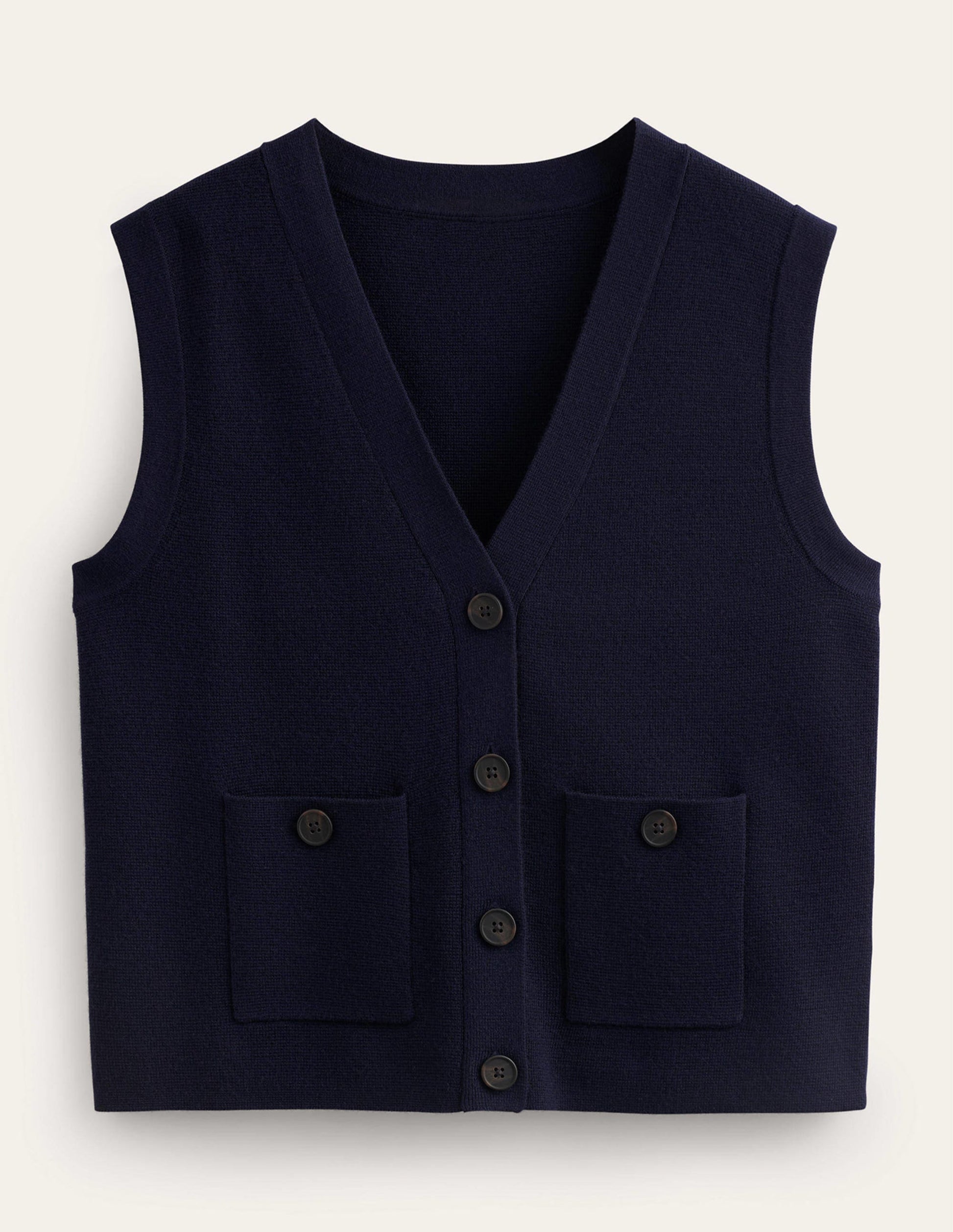 Cardigan Tank-Navy-6