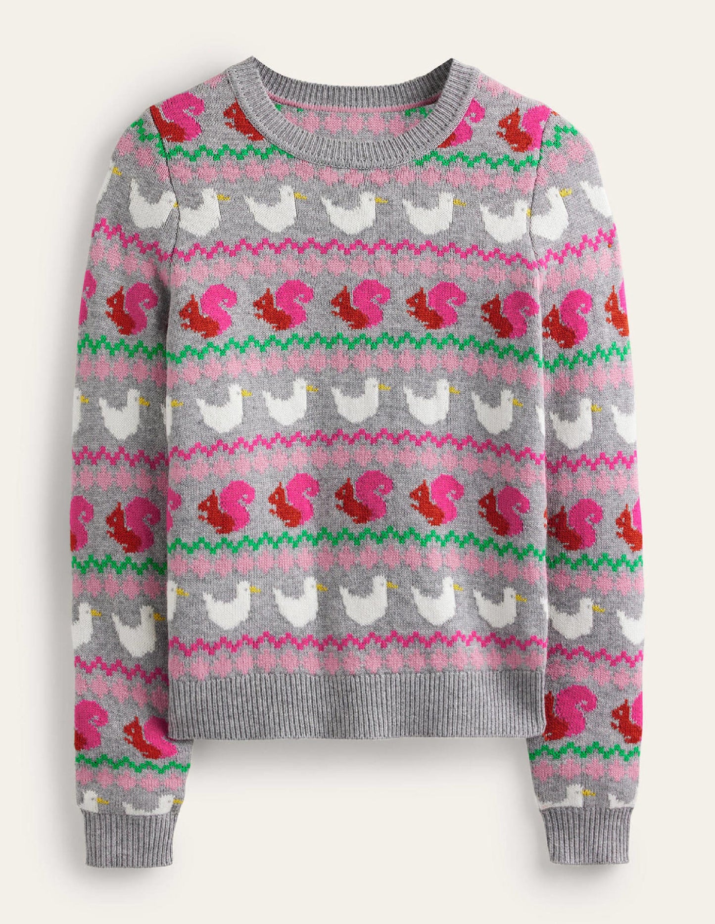 Edie Fair Isle Jumper-Nature Lover