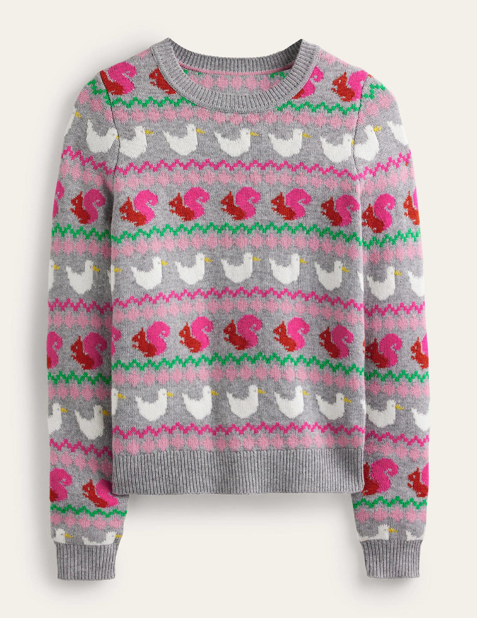 Edie Fair Isle Jumper-Nature Lover-6