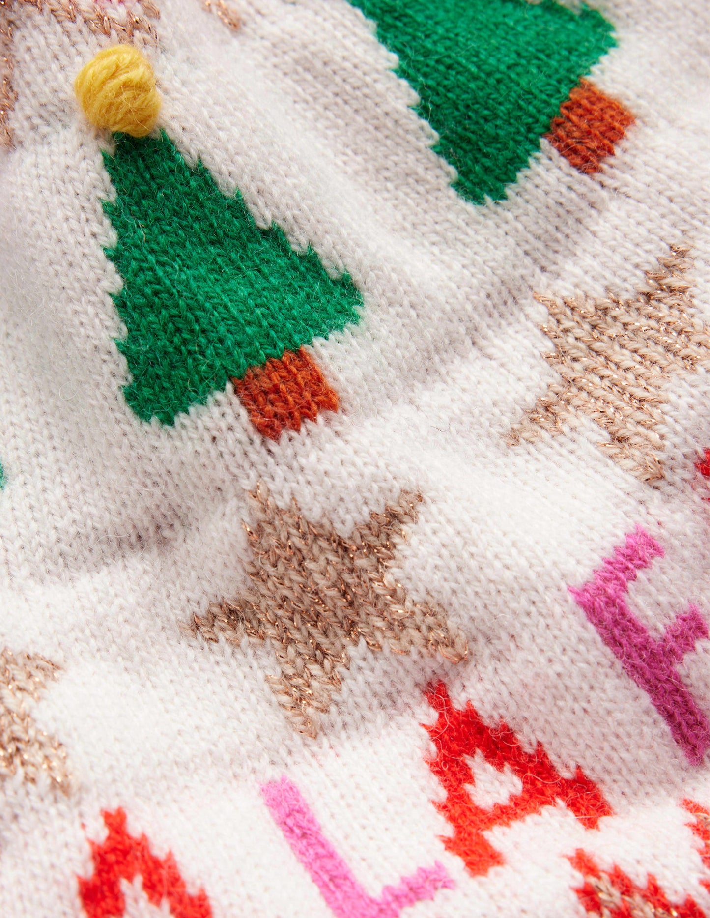 Edie Fair Isle Jumper-Vibrant Pink Fair Isle