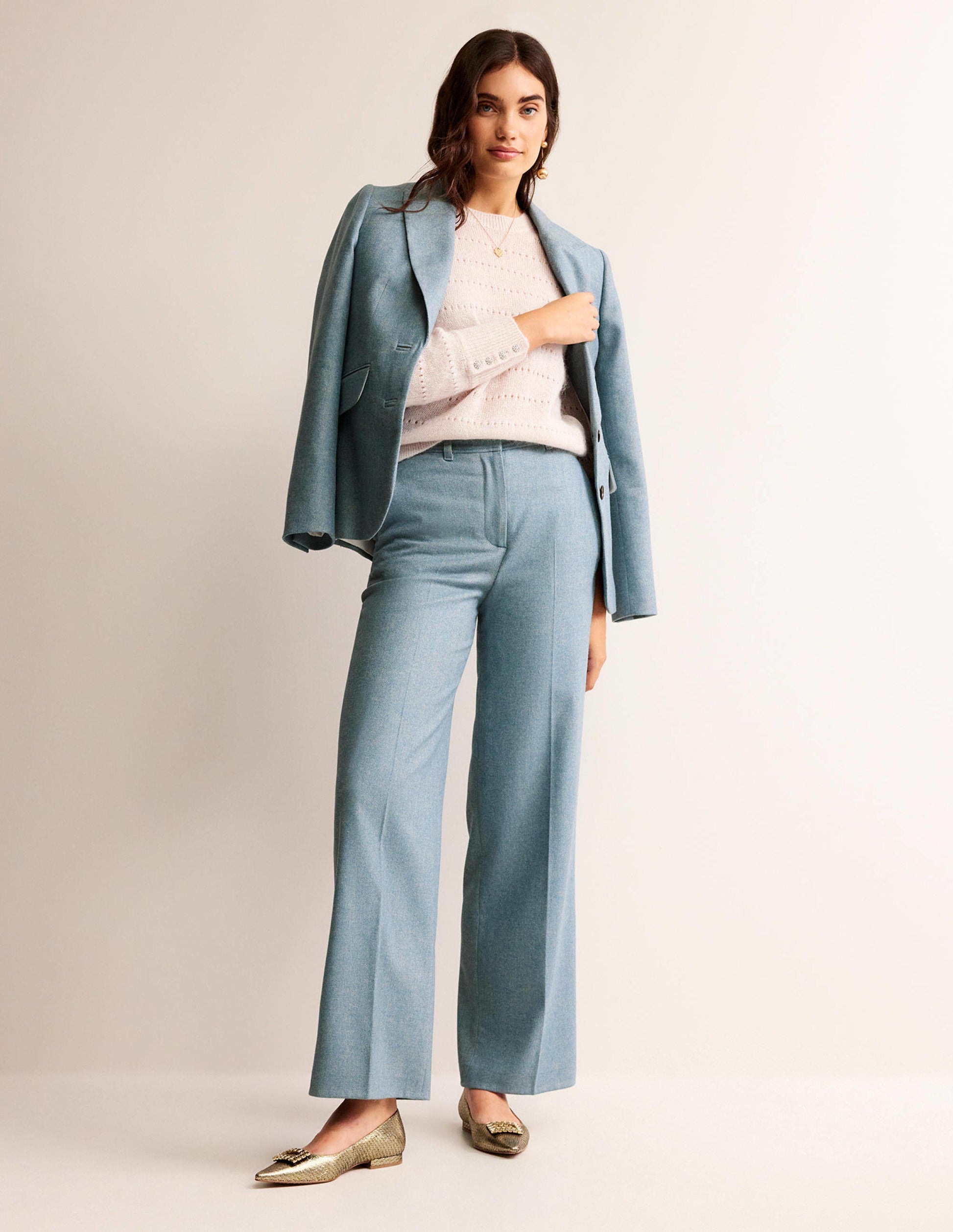 Fluffy Textured Jumper-Vanilla-4