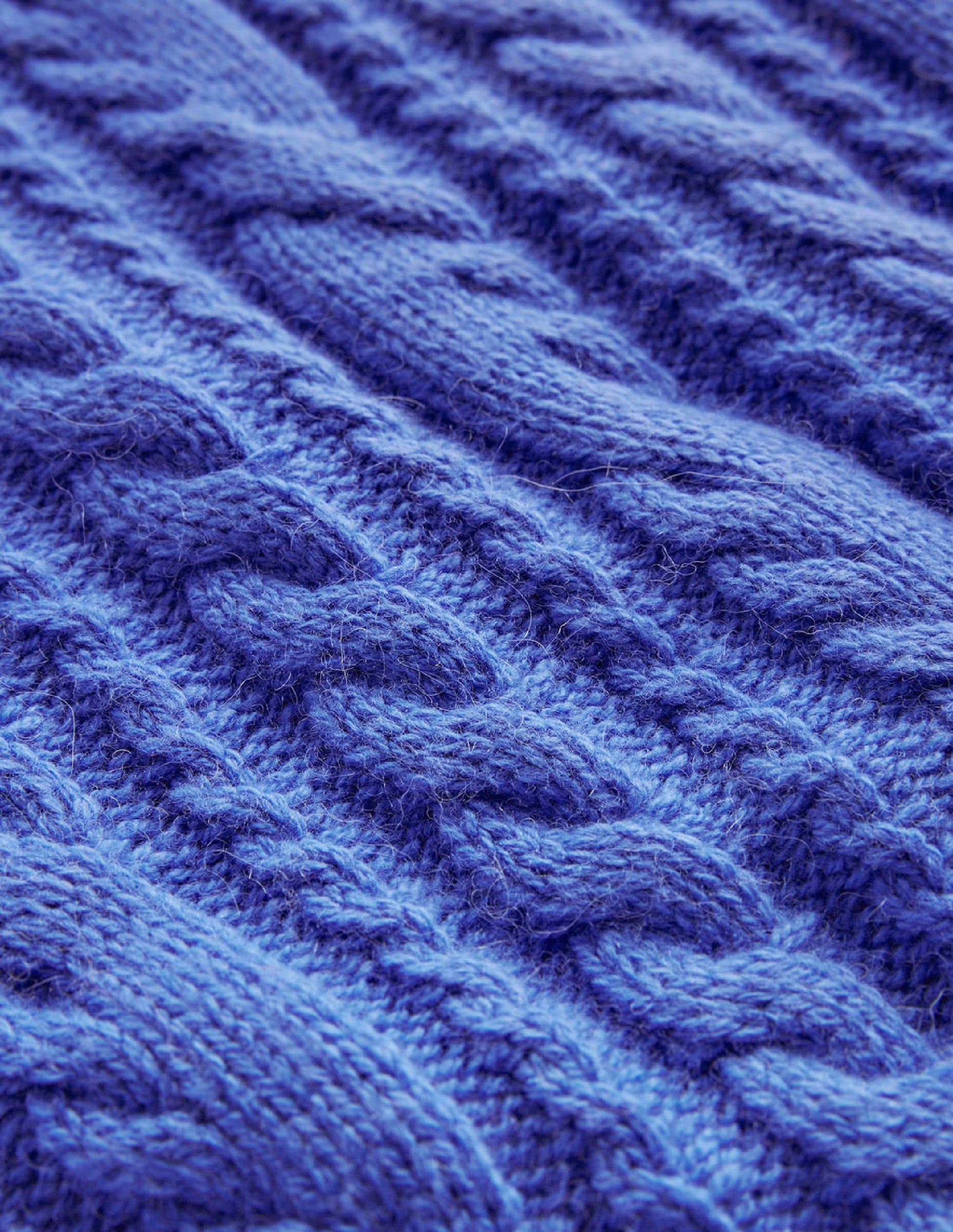 Cable Crew Neck Tank-Bright Cobalt-7