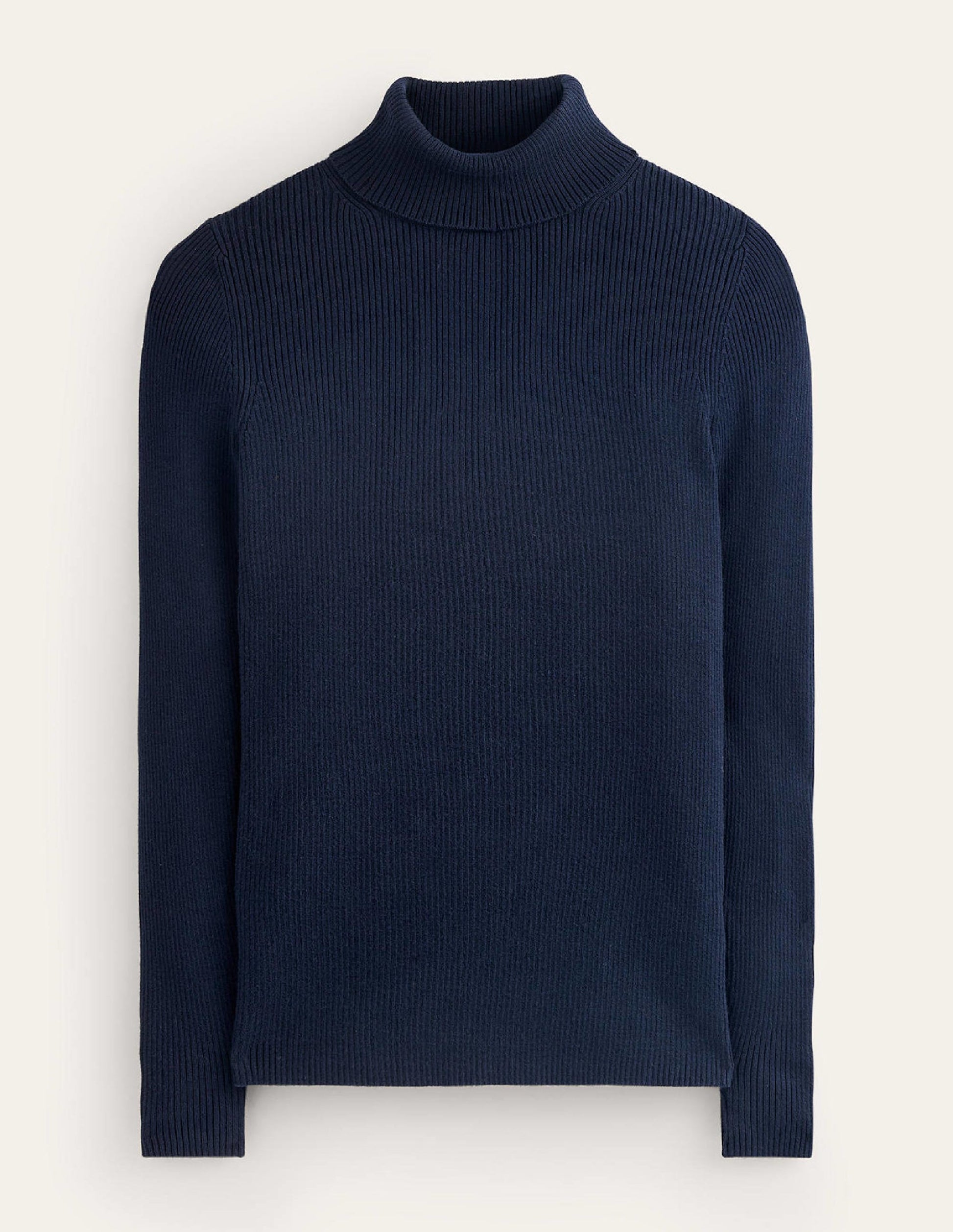 Catriona Roll Neck Jumper-Navy-7