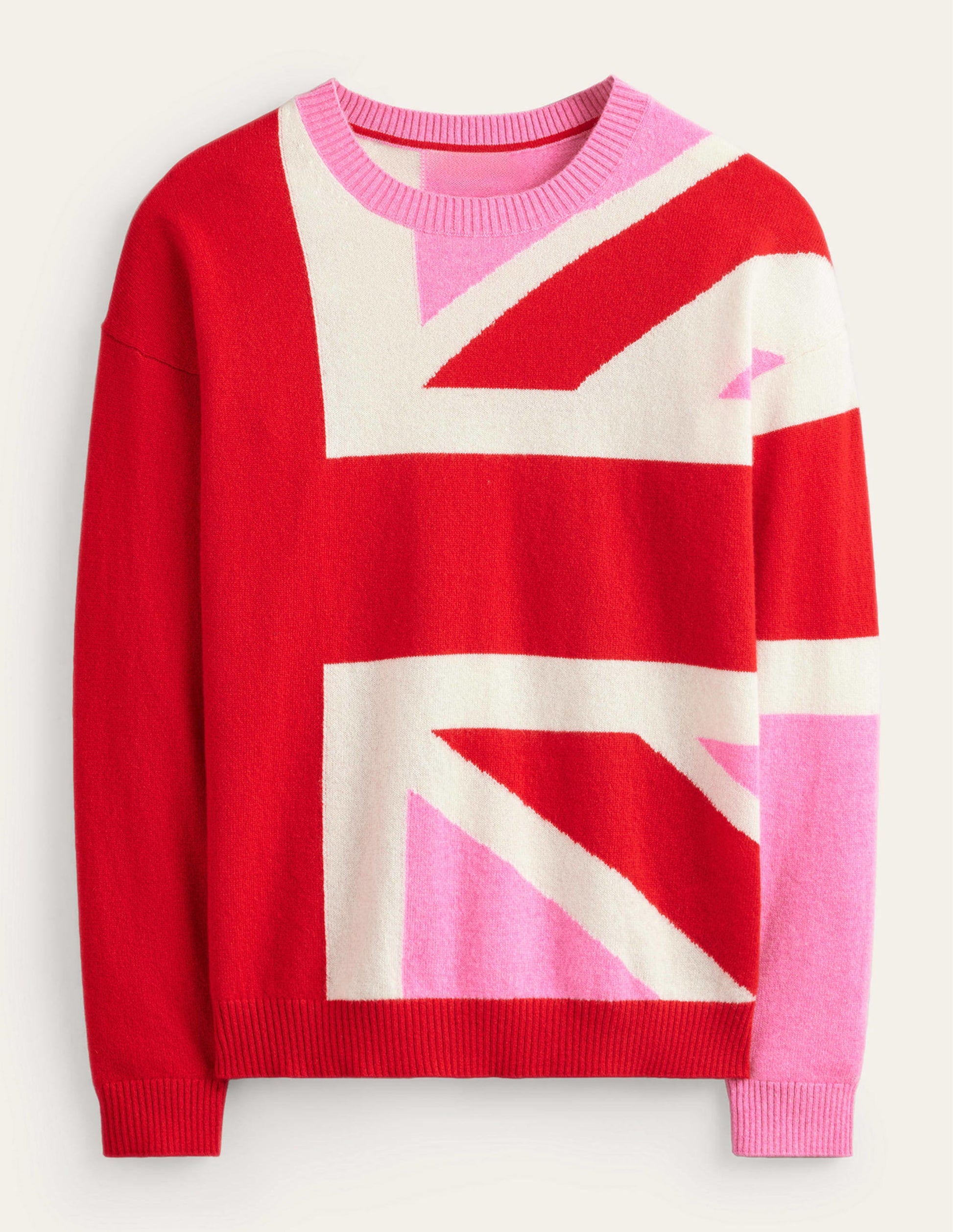 Lydia Cashmere Jumper-Cherry Blossom Melange-6