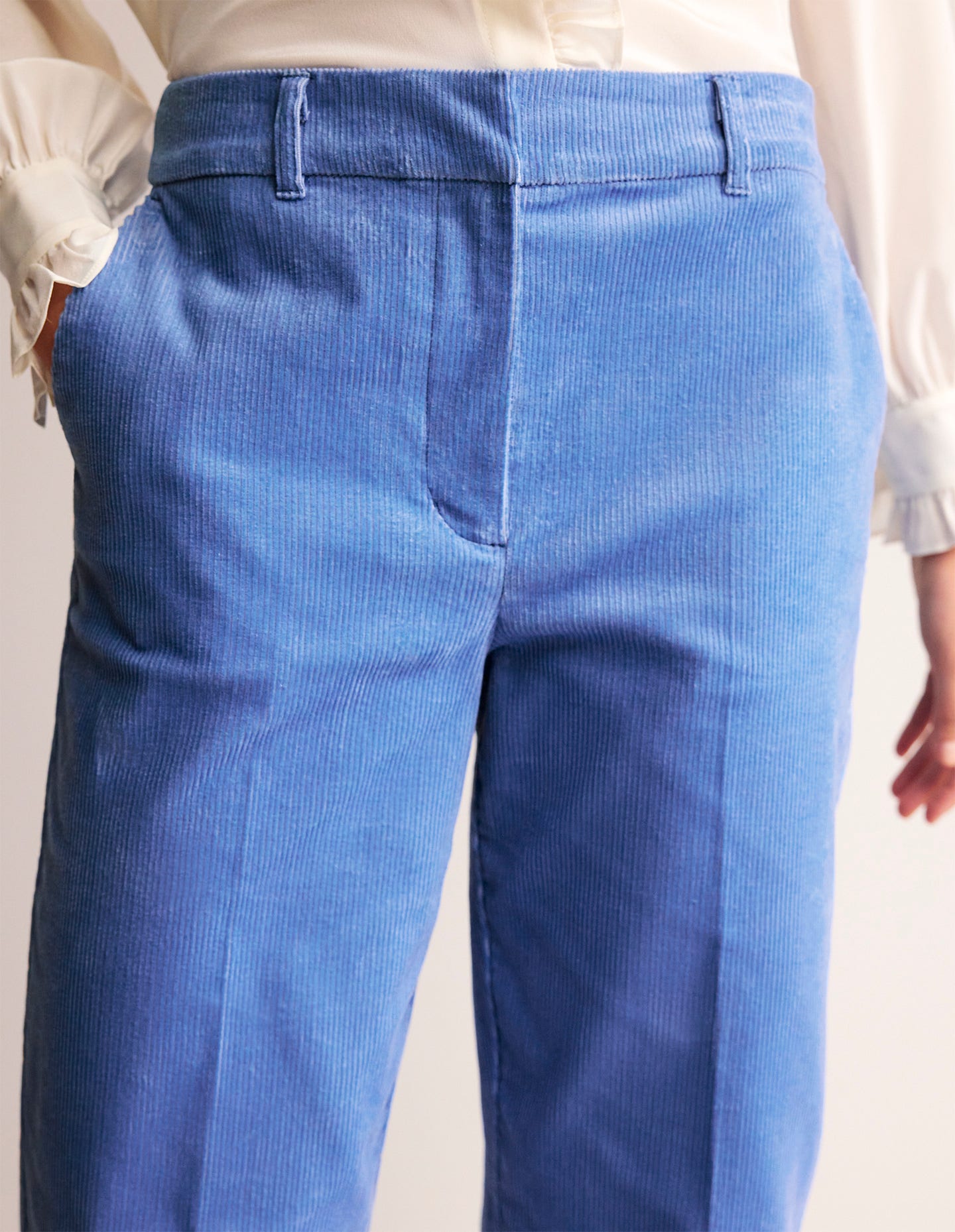 Kew Cord Trousers-Marina-2