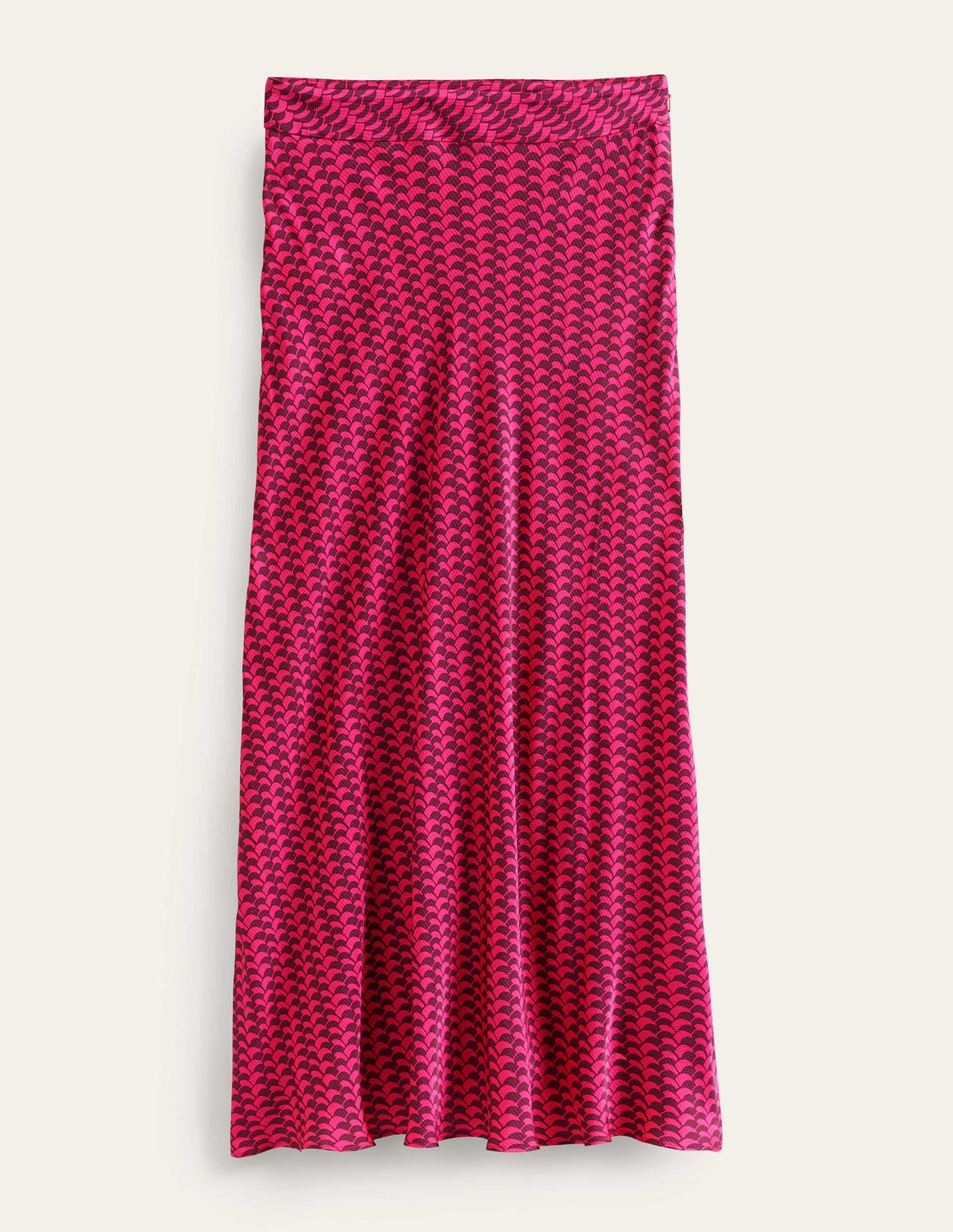 Cecelia Midi Skirt-Vibrant Pink, Geo Fall