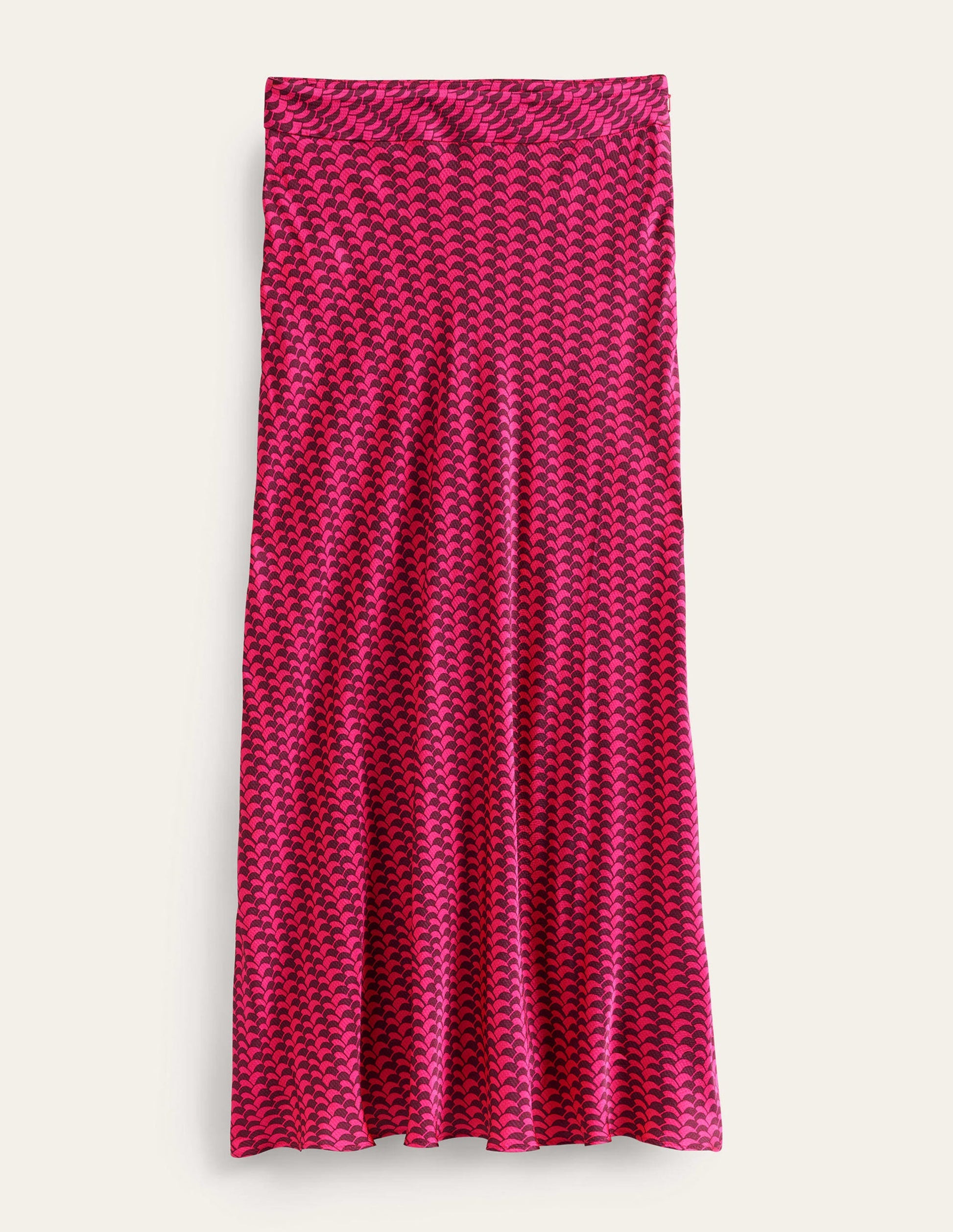 Cecelia Midi Skirt-Vibrant Pink, Geo Fall-6
