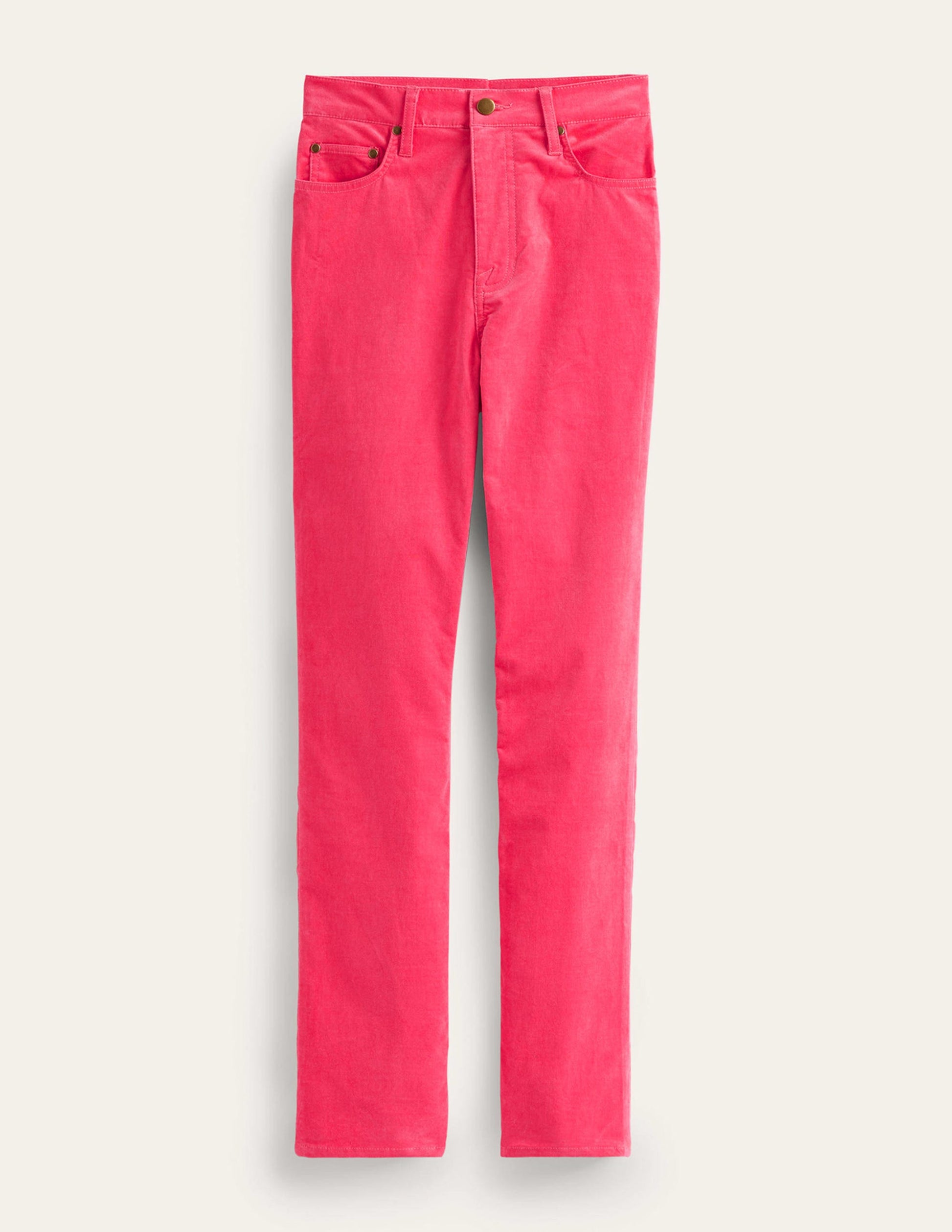 Velveteen 5 Pocket Jeans-Dusty Rose-6