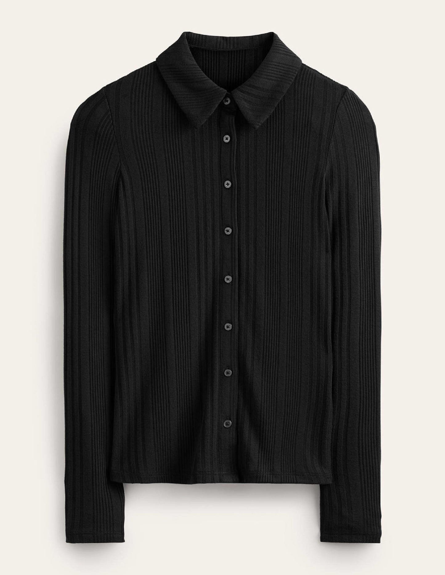 Charlotte Jersey Shirt-Black