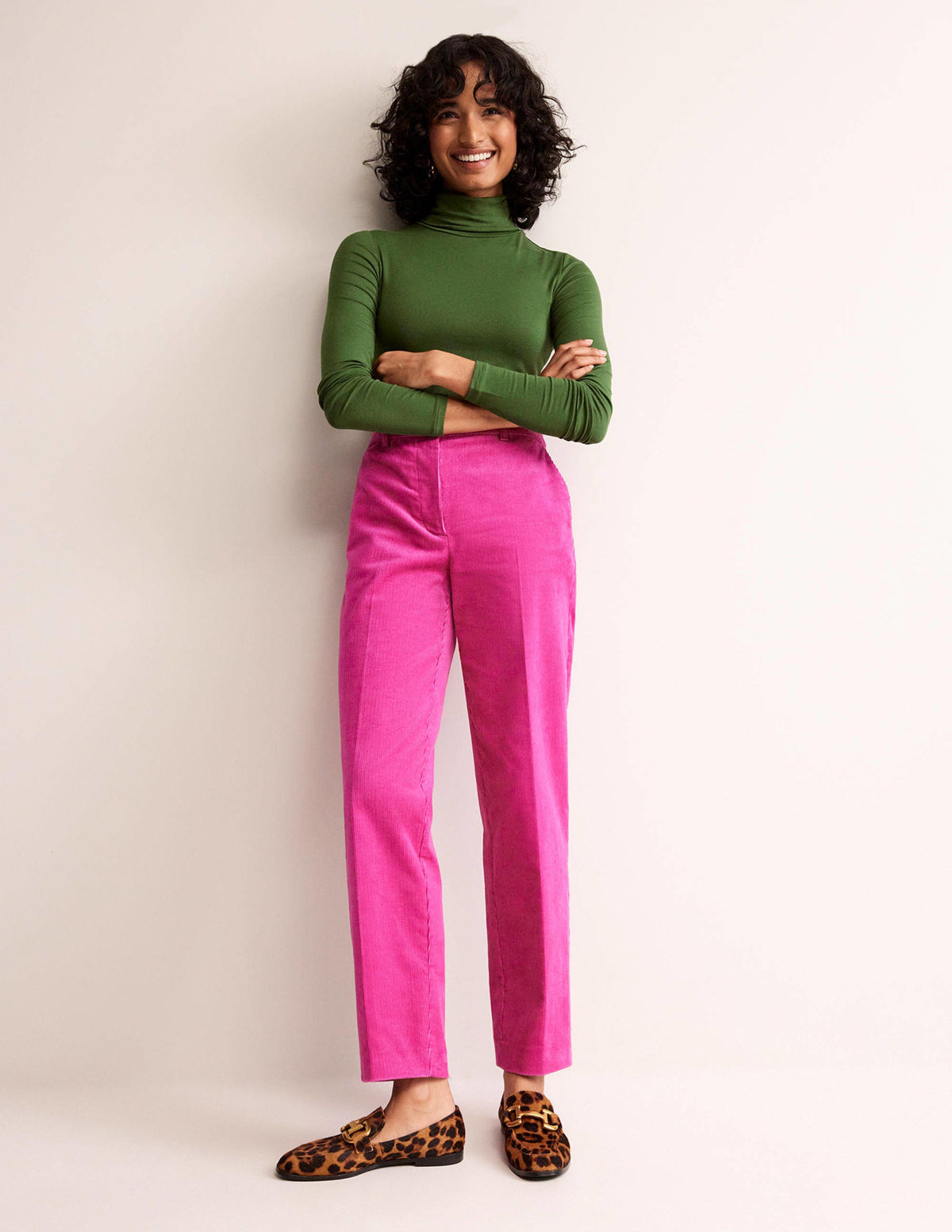 Polly Jersey Top-Winter Green - Image 4