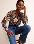 Grace Top-Multi, Botanical Lawn