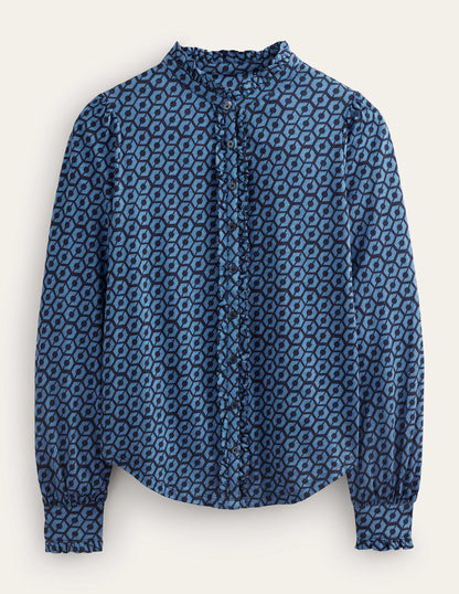 Caroline Jersey Shirt-Azure, Reverie-5