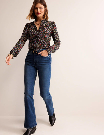 Caroline Jersey Shirt-Multi, Tulip Bud