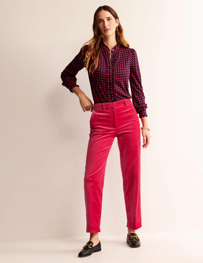 Caroline Jersey Shirt-Vibrant Pink, Abstract Diamond-4