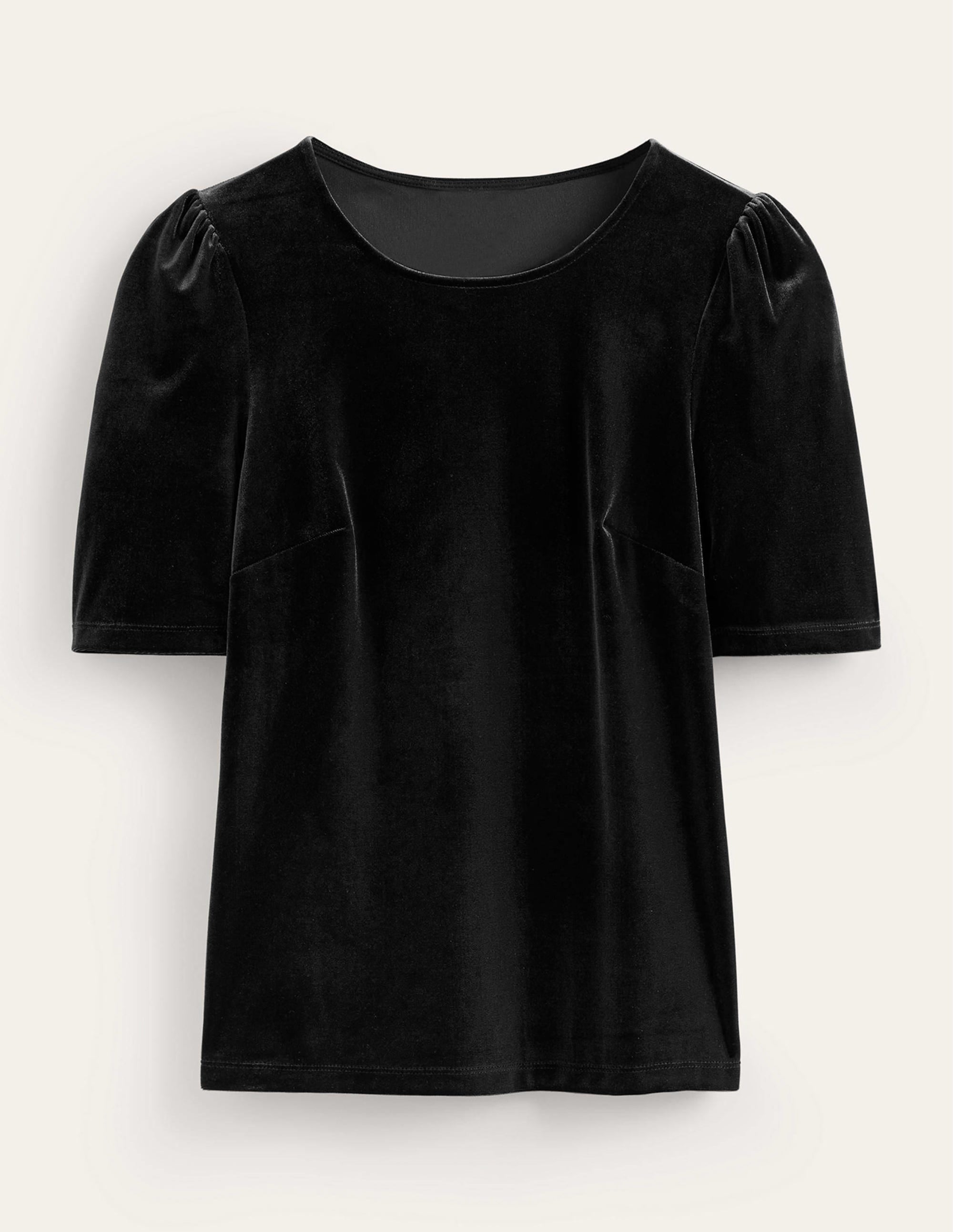 Velvet Party T-shirt-Black - Image 5