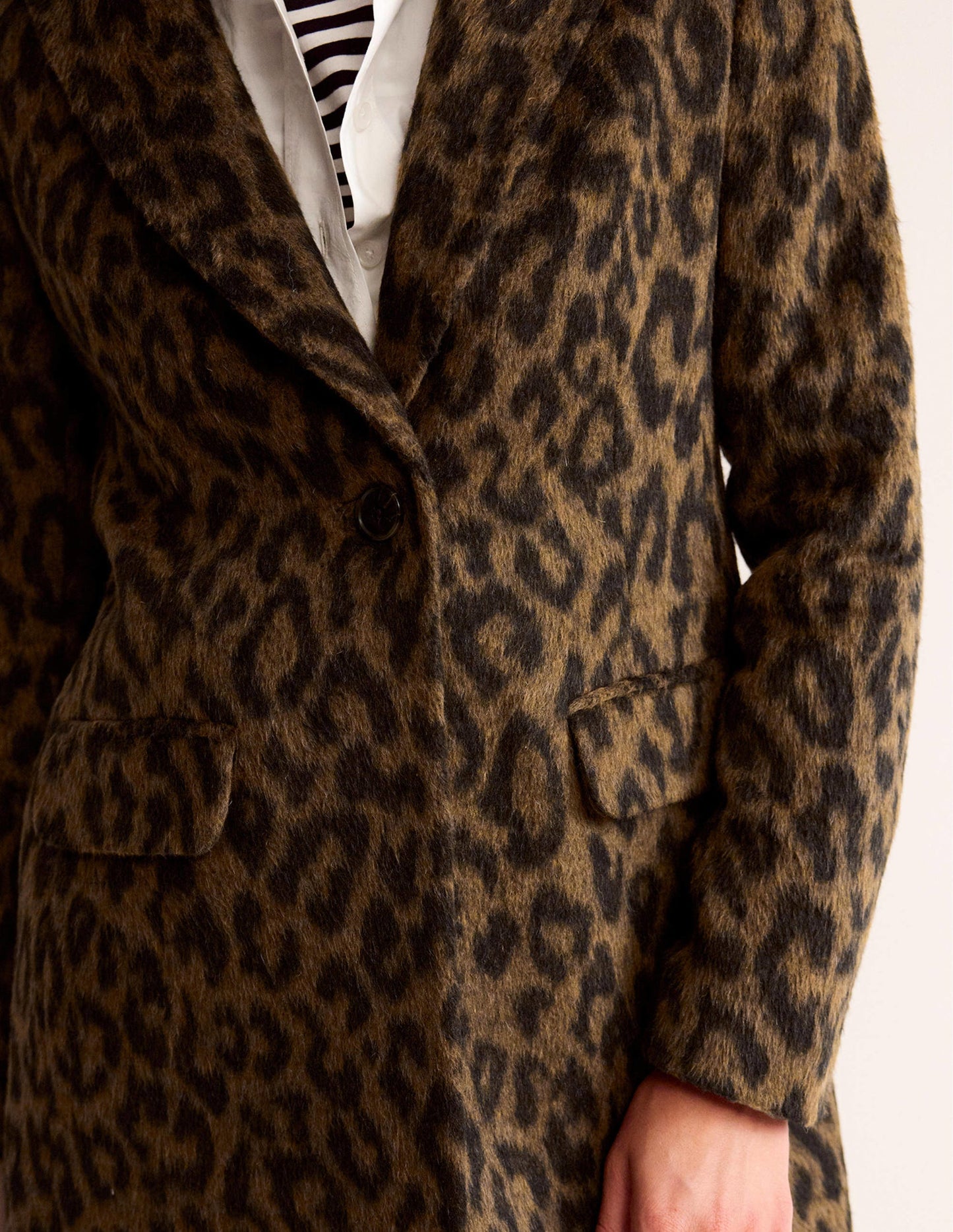 Canterbury Interest Coat-Leopard