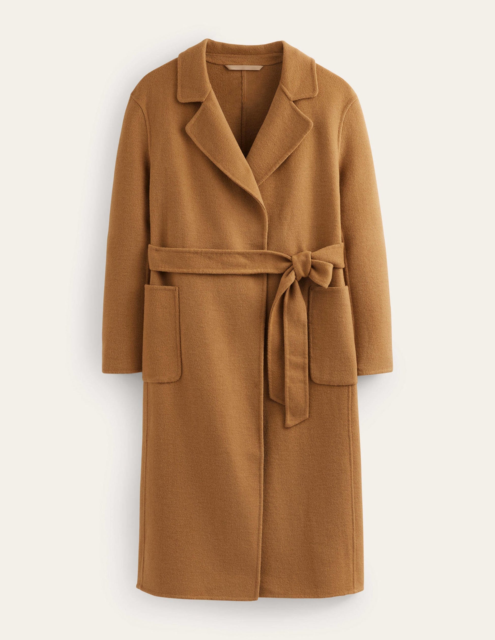 Bristol Wool-Blend Coat-Camel-7