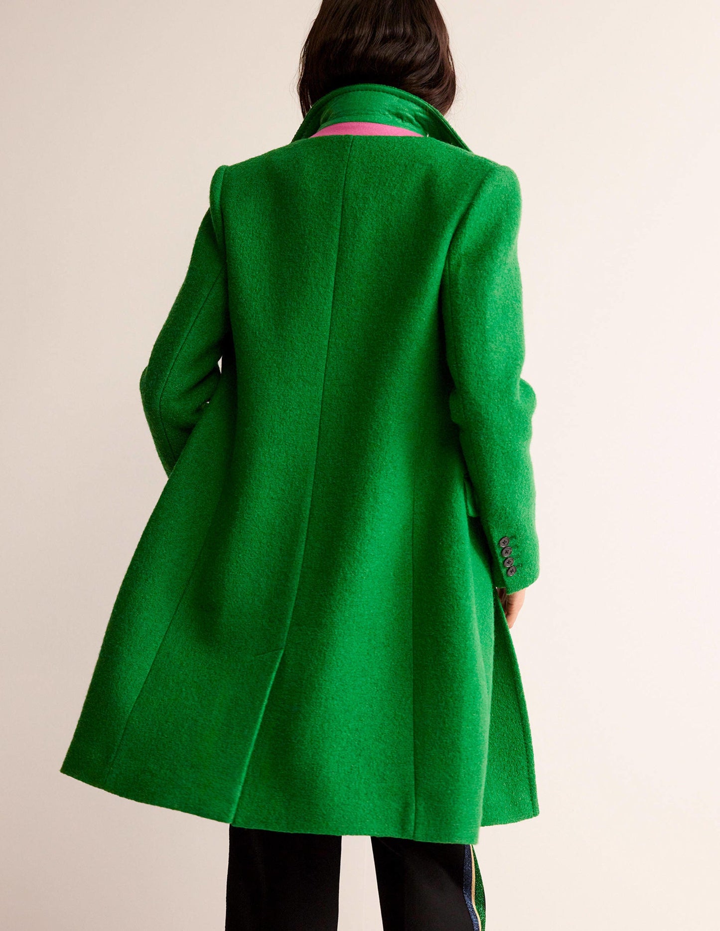 Canterbury Textured Coat-Green