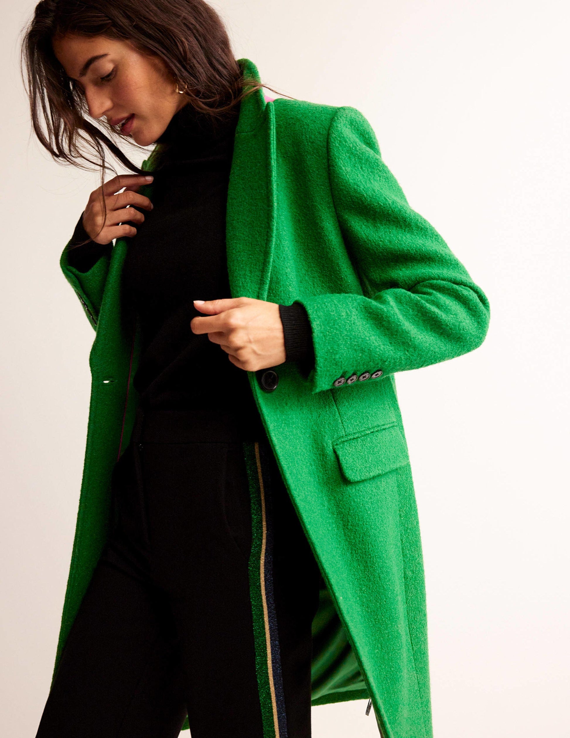 Canterbury Textured Coat-Green-4