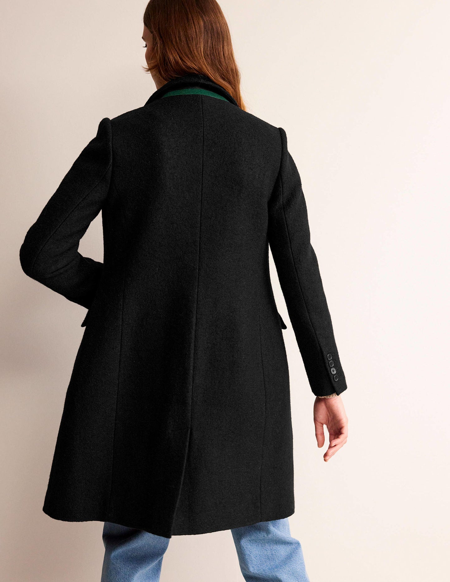 Canterbury Textured Coat-Black