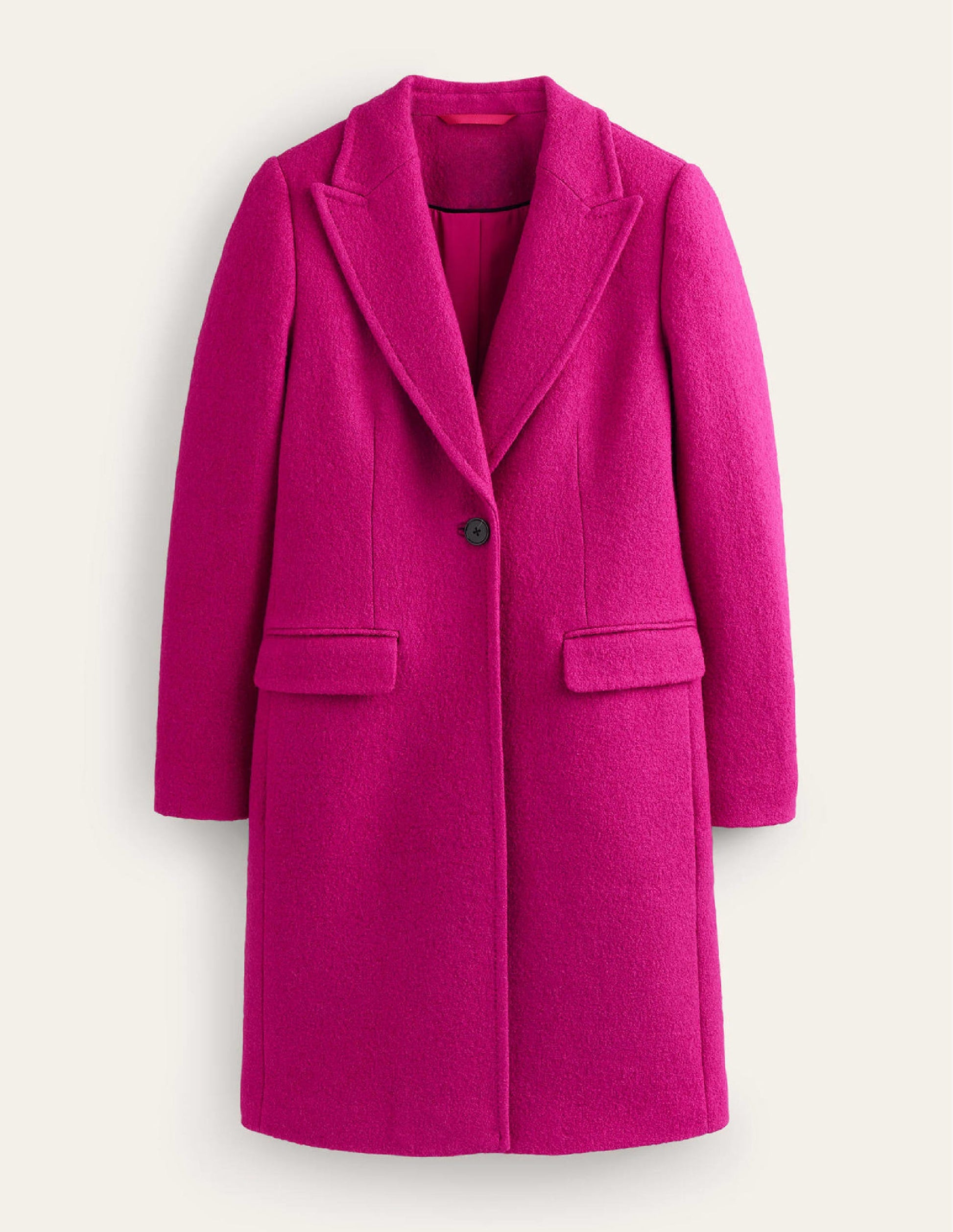 Canterbury Textured Coat-Magenta-9