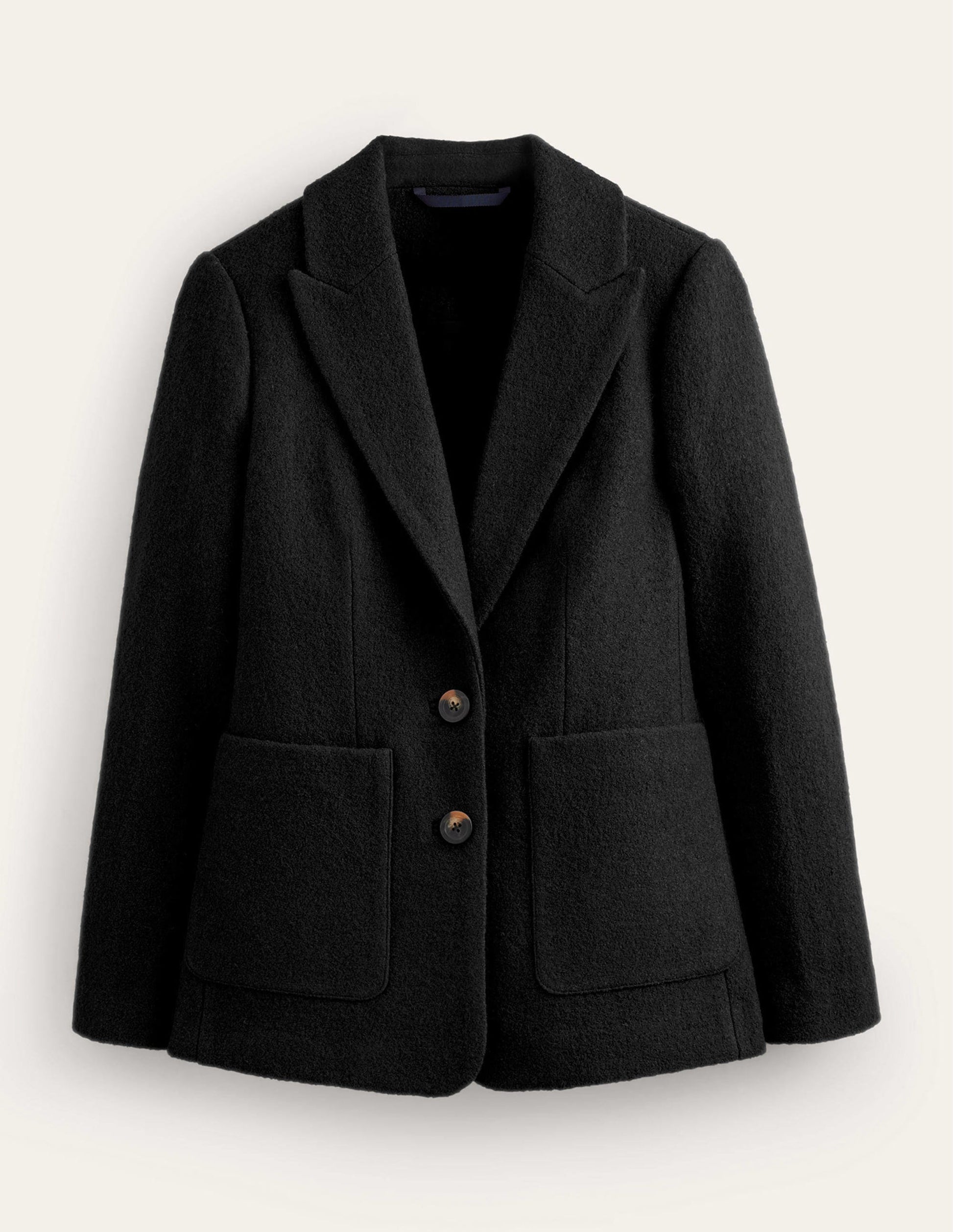 Marylebone Textured Blazer-Black-6