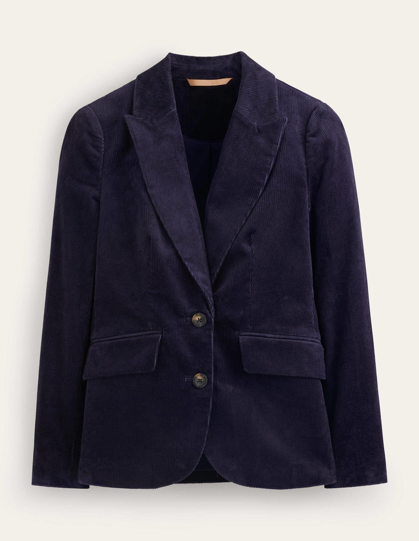 Marylebone Cord Blazer-Navy