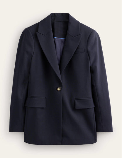 Bloomsbury Wool Blazer-Navy-6