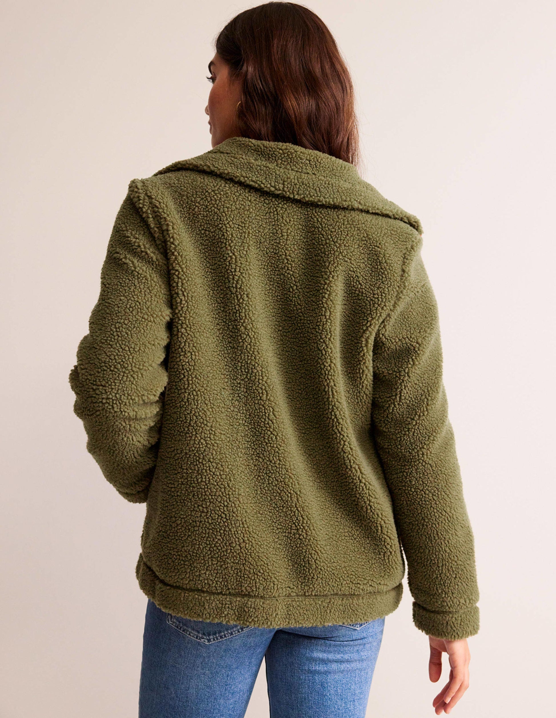 Funnel-Neck Borg Jacket-Mermaid, Hibiscus, Leopard-3
