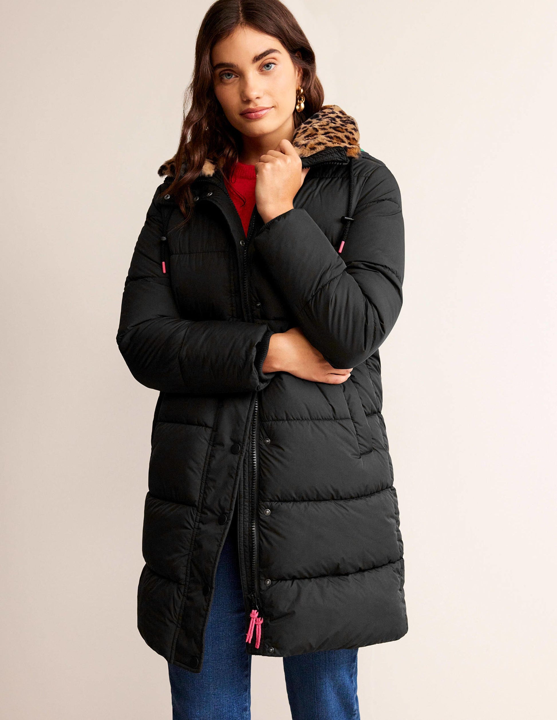Bamburgh Puffer Coat-BLACK-1