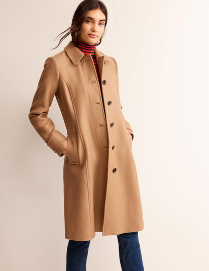 Durham Wool Blend Coat-Camel-4