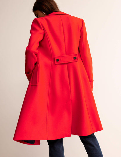 Durham Wool Blend Coat-Red-3