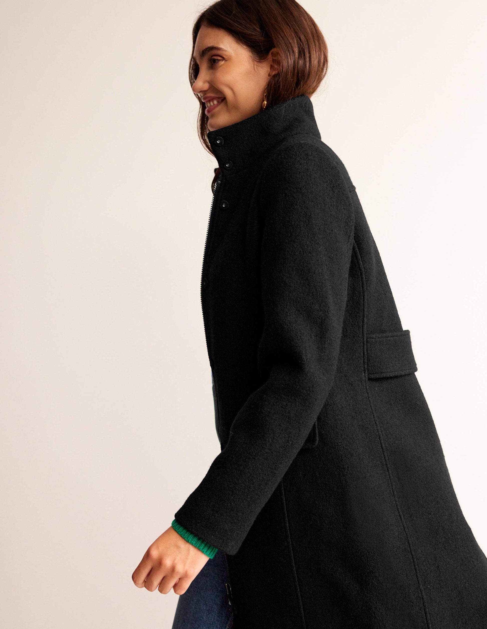 Winchester Textured Coat-Black-4