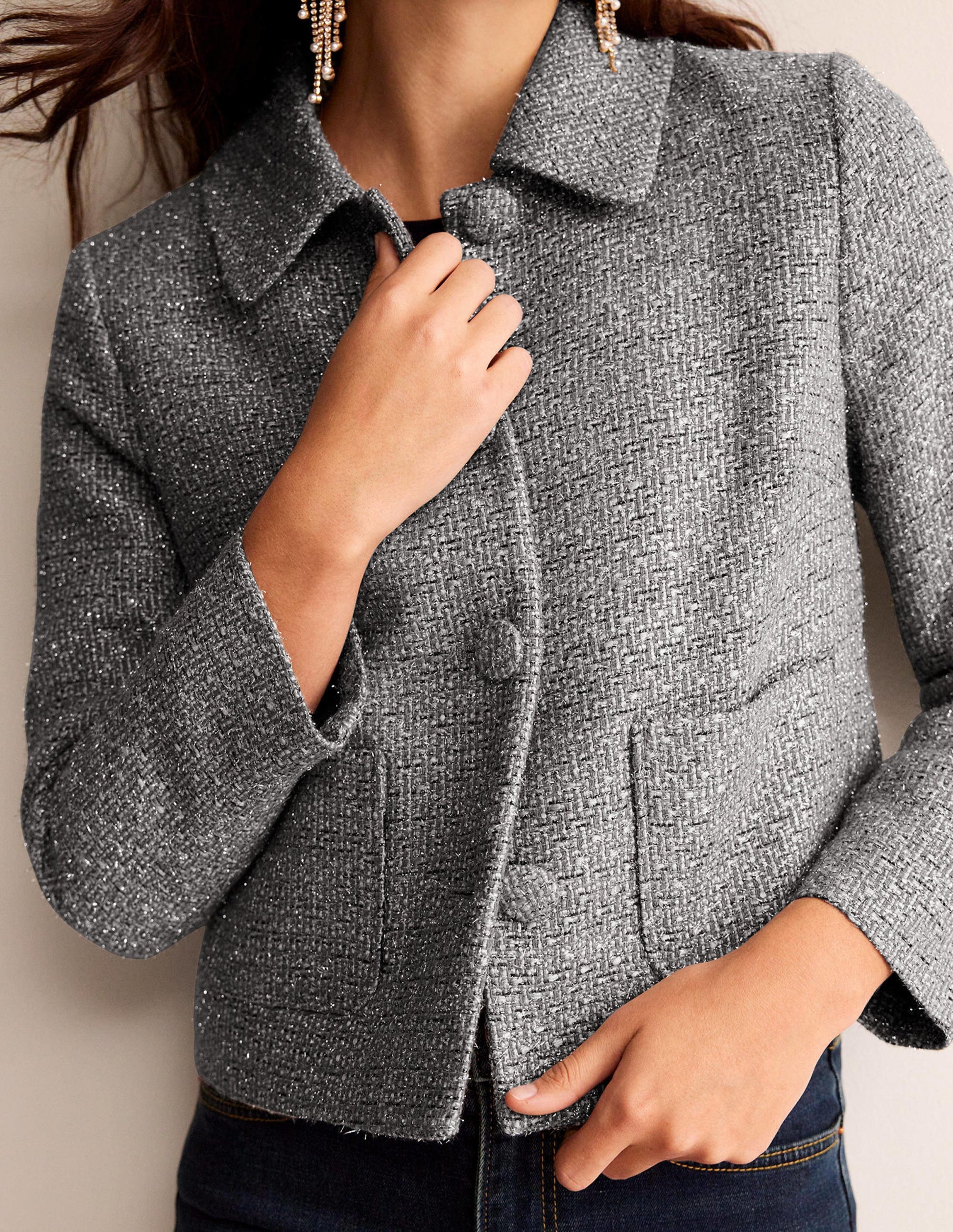 Rye Metallic Jacket-Silver Metallic-2