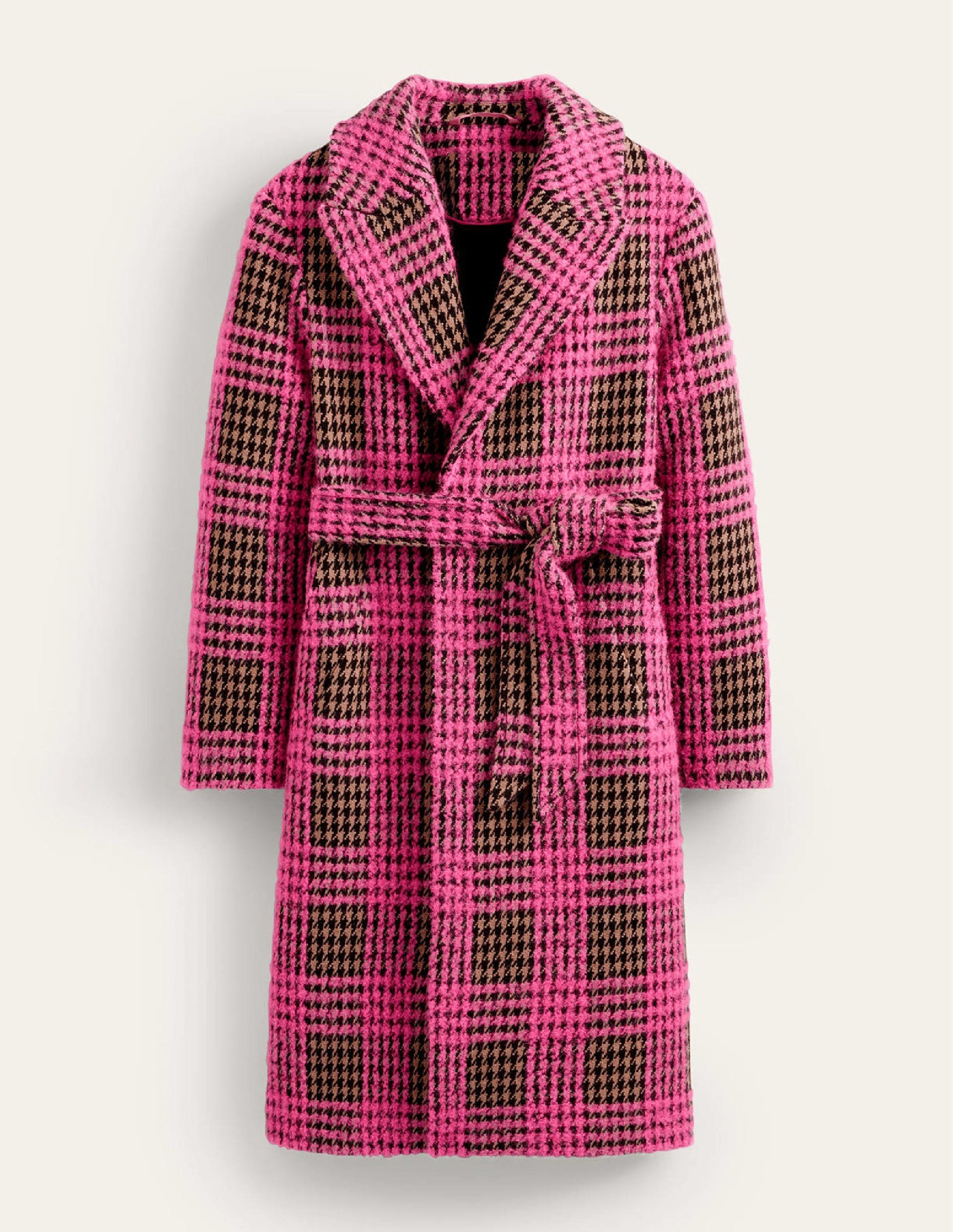 Bristol Wool Check Coat-Pink Boucle Check-7