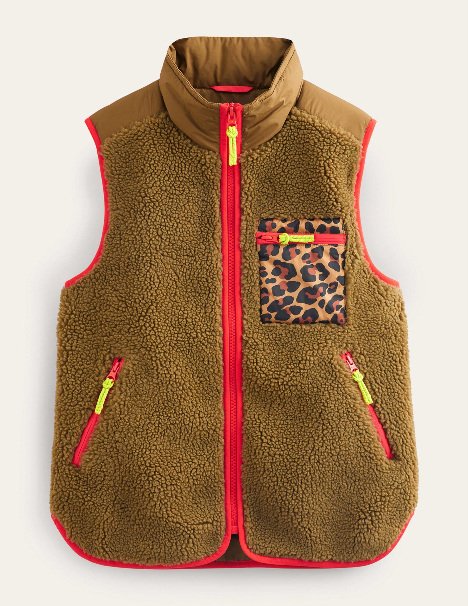 Borg Gilet-Mermaid, Hibiscus, Sea Pink-6